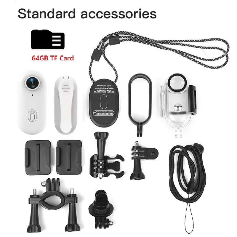4K Action Camera FHD with Long Battery Life Video 30M Waterproof Wifi Thumb Camera Sport Action Camerahelmet Motorcycles Cam