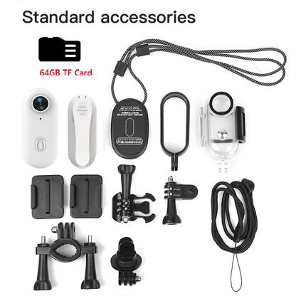 4K Action Camera FHD with Long Battery Life Video 30M Waterproof Wifi Thumb Camera Sport Action Camerahelmet Motorcycles Cam
